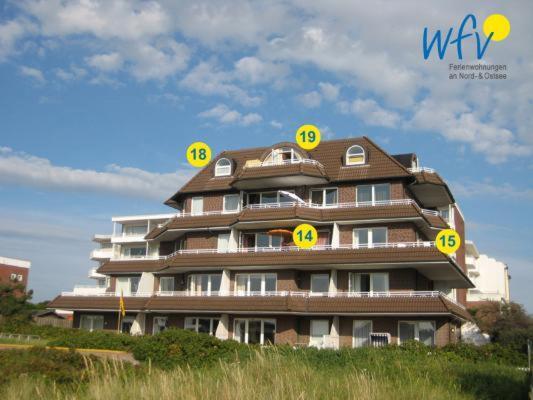 Haus Strandblick Ferienwohnung 15 Вангероге Экстерьер фото
